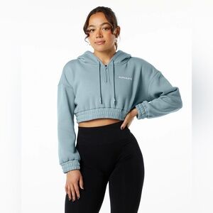 ALPHALETE CLASSIC CAPITAL CROP HOODIE
